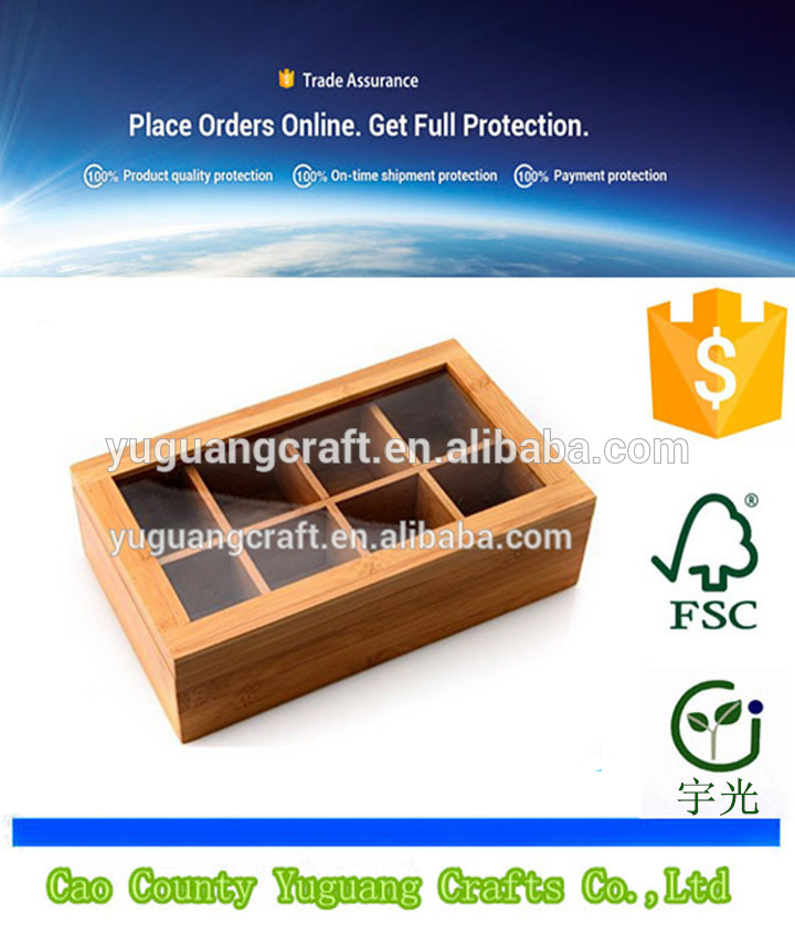 カスタム木製茶箱の包装箱木のギフト用の箱-木工芸品、ウッドクラフト問屋・仕入れ・卸・卸売り