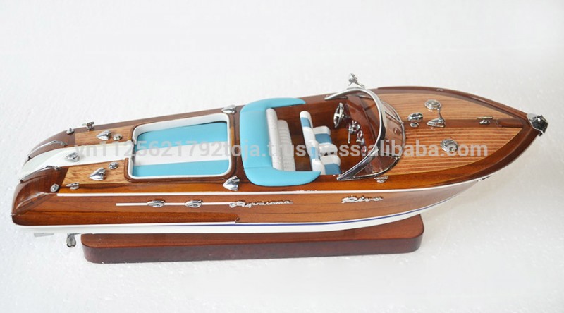 モデルボート装飾riva aquarama 40センチ手芸木材-木工芸品、ウッドクラフト問屋・仕入れ・卸・卸売り