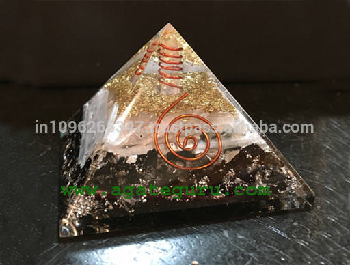 黒トルマリンselenite orgoneピラミッド-問屋・仕入れ・卸・卸売り