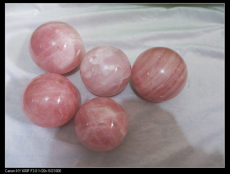美しい天然ピンク水晶玉球、 ros水晶振動子球ボール 、水晶玉の ため販売-民芸品問屋・仕入れ・卸・卸売り