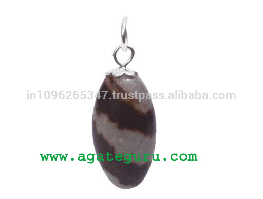 Narmada lingamペンダント:卸売宝石用原石narmada lingam-半貴石工芸品問屋・仕入れ・卸・卸売り