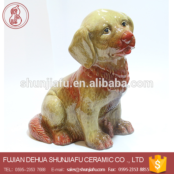 素敵なセラミック犬スタチュー用販売-民芸品問屋・仕入れ・卸・卸売り