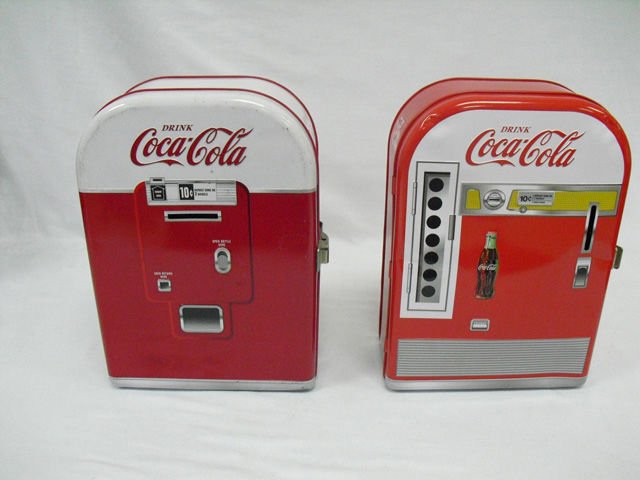 自動販売機の形の錫の銭箱-貯金箱問屋・仕入れ・卸・卸売り