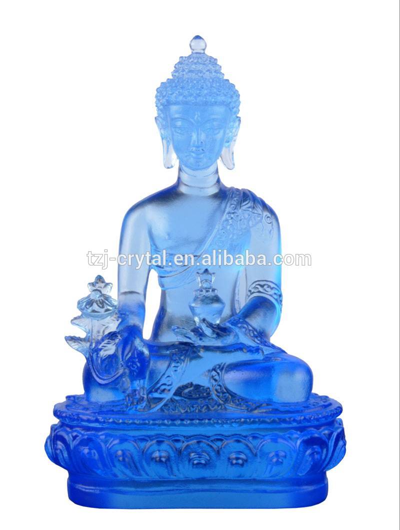 工場卸売クリスタル/透明ヒスイヒスイ仏像-芸術コレクター商品問屋・仕入れ・卸・卸売り
