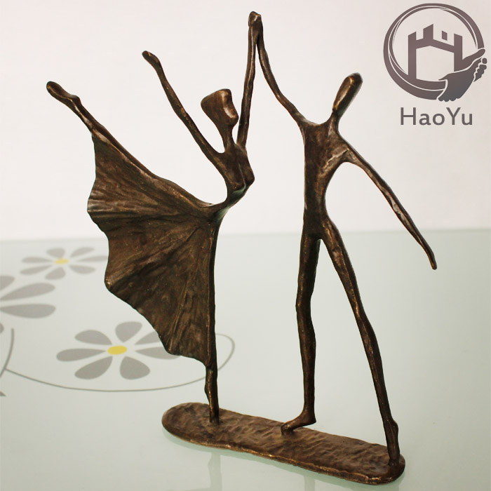 鋳造青銅踊るカップルの彫刻家の装飾のための-アンティーク、イミテーション工芸品問屋・仕入れ・卸・卸売り