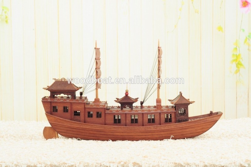 中国スタイルプレゼント木製ボート-木工芸品、ウッドクラフト問屋・仕入れ・卸・卸売り