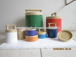 コショウ、sugger紡績竹ボックスでさまざまなサイズ/ストレージ竹ボックス-民芸品問屋・仕入れ・卸・卸売り