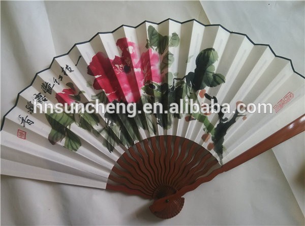 中国のヴィンテージ/japaneseファンウォール扇子竹布吊り家の装飾-芸術コレクター商品問屋・仕入れ・卸・卸売り