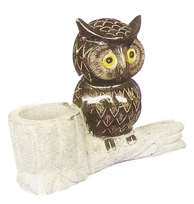 フクロウの鉛筆のつぼの切り分けること-芸術コレクター商品問屋・仕入れ・卸・卸売り