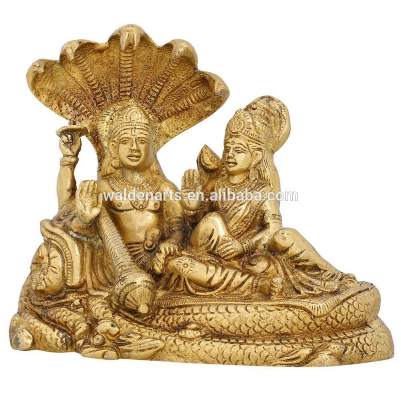 プジャ アイドル ヒンドゥー神々 vishnu と lakshmi で 5 フード ヘビ の装飾-問屋・仕入れ・卸・卸売り