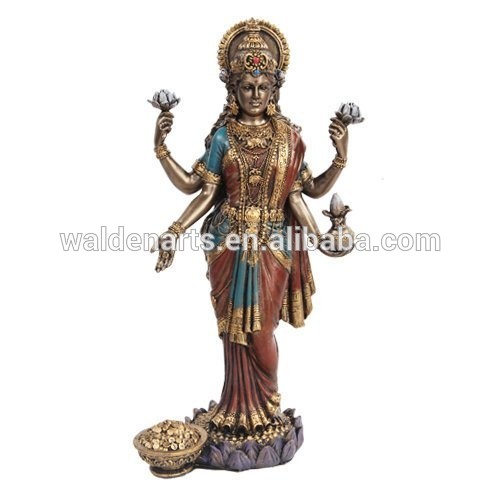 Lakshmi神話インド ヒンドゥー女神像の置物-問屋・仕入れ・卸・卸売り