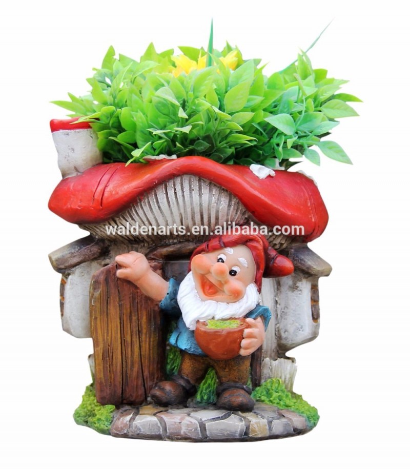 かわいい gnome で キノコ ハウス植木鉢プランター-問屋・仕入れ・卸・卸売り