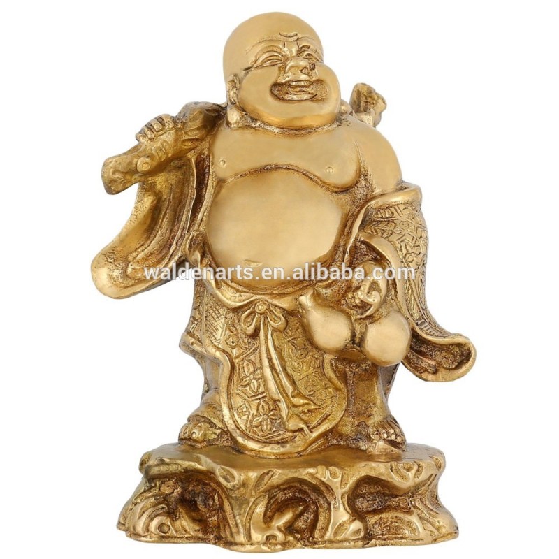 立ち笑う仏像仏教アート インド-問屋・仕入れ・卸・卸売り