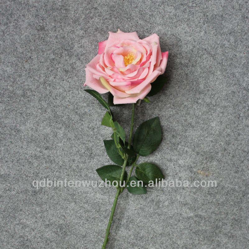 単人工バラの花、 装飾的なファッションの花-造花問屋・仕入れ・卸・卸売り