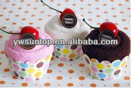ちょうど2015記載されているカップケーキタオルケーキ( 3色をご用意)-造花問屋・仕入れ・卸・卸売り