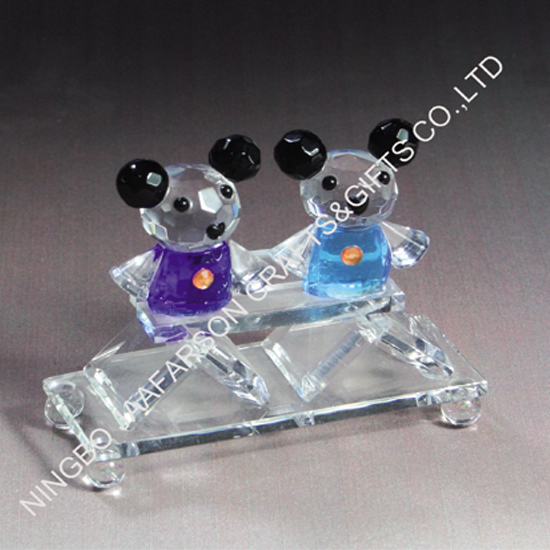 熱い販売の水晶動物のテーブルの装飾のための、 結晶動物卸売-民芸品問屋・仕入れ・卸・卸売り