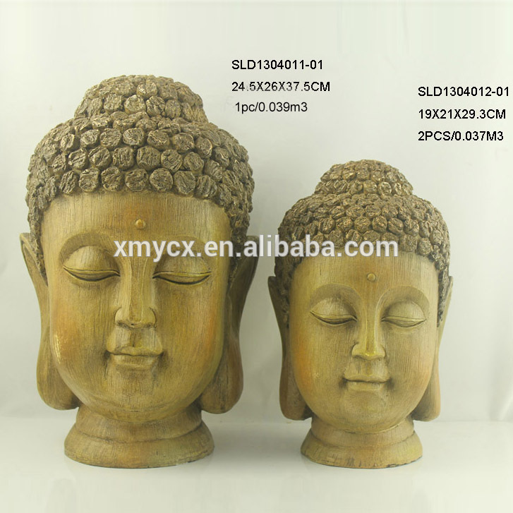 樹脂木製仕上げ木材仏ヘッド用ホームdecor.-木工芸品、ウッドクラフト問屋・仕入れ・卸・卸売り