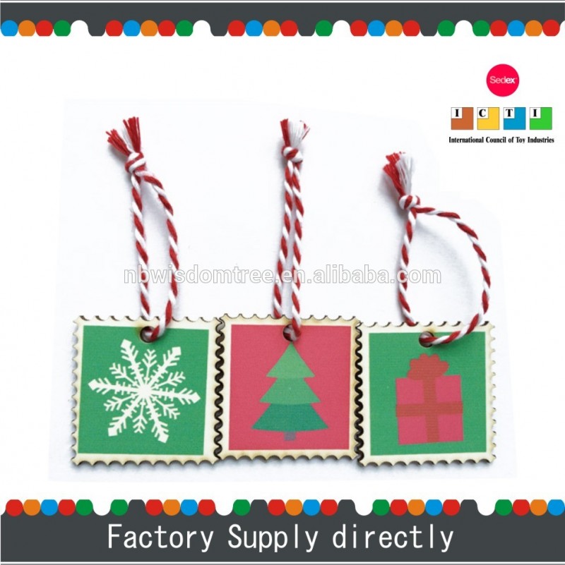 新しいカラフルな中国hotsaleクリスマスカスタム木製ペンダント-木工芸品、ウッドクラフト問屋・仕入れ・卸・卸売り