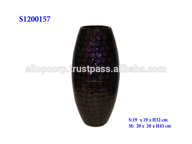 真珠のベトナムの母花瓶｜s1200157-民芸品問屋・仕入れ・卸・卸売り