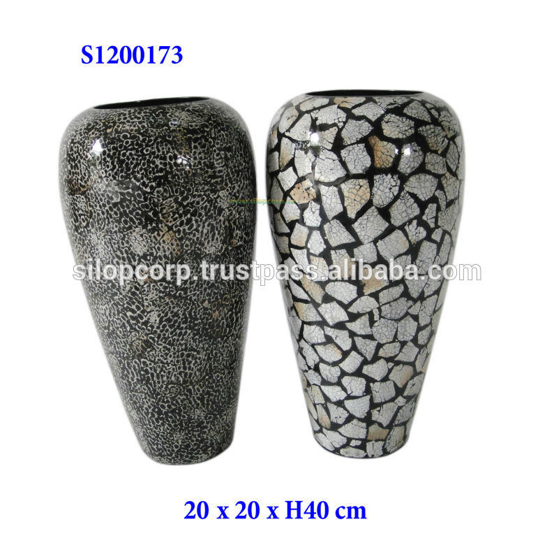 真珠のベトナムの母花瓶｜s1200173-民芸品問屋・仕入れ・卸・卸売り
