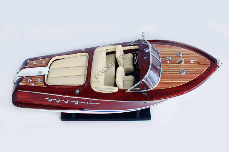 Riva aquaramaスピードボート、航海の装飾-モデル船手作り-アンティーク、イミテーション工芸品問屋・仕入れ・卸・卸売り