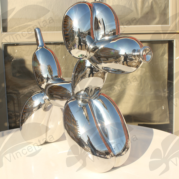 人気のステンレス鋼の彫刻アートコレクションのためのvsf-004バルーン犬-金属工芸品問屋・仕入れ・卸・卸売り