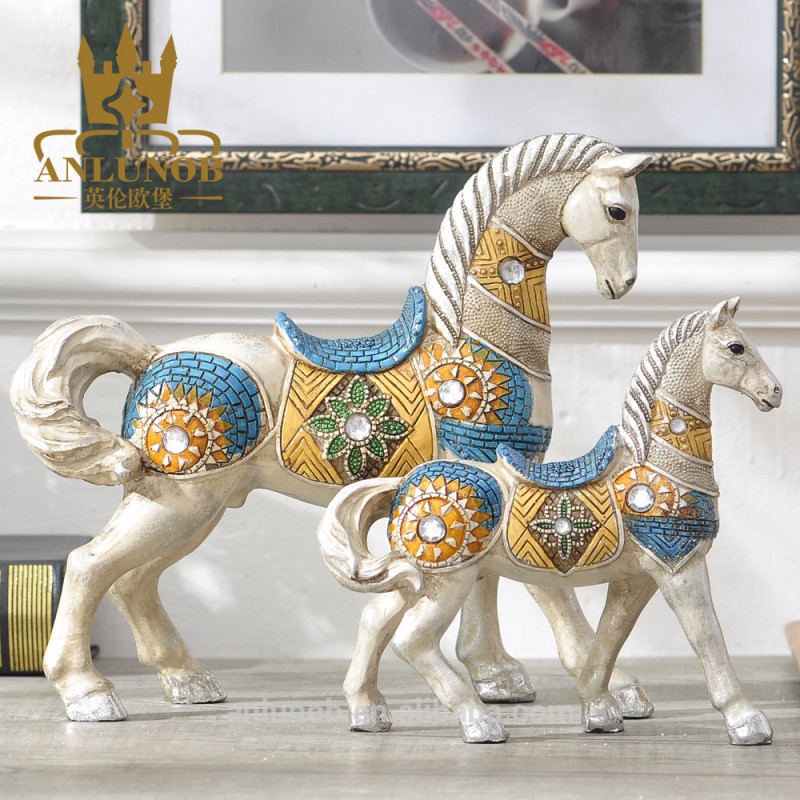 新製品アメリカン カントリー古い装飾品高級馬像ギフト エポキシ樹脂工芸-問屋・仕入れ・卸・卸売り