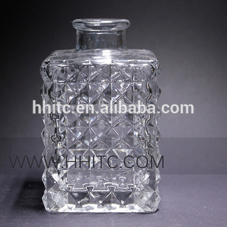 アロマテラピーエアフレッシュナー装飾的な正方形のガラスびんボトルリードディフューザ-インセンス問屋・仕入れ・卸・卸売り