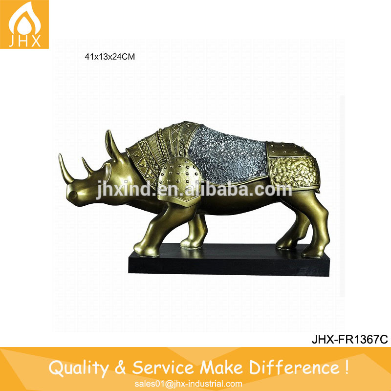 ライフサイズ装飾樹脂rhino安い動物置物-問屋・仕入れ・卸・卸売り