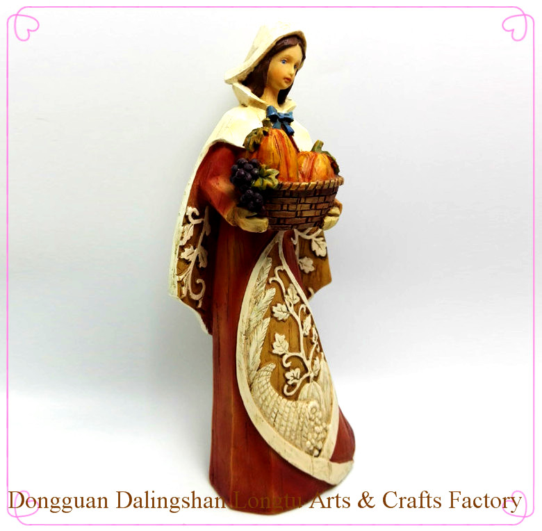 宗教的な象牙の彫像ポリレジン宗教的なキリスト降誕セットの装飾家の装飾のデスクトップ-樹脂工芸品問屋・仕入れ・卸・卸売り
