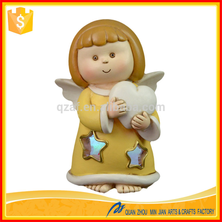 ポリレジン天使の置物洗礼ギフト天使像用洗礼装飾-樹脂工芸品問屋・仕入れ・卸・卸売り