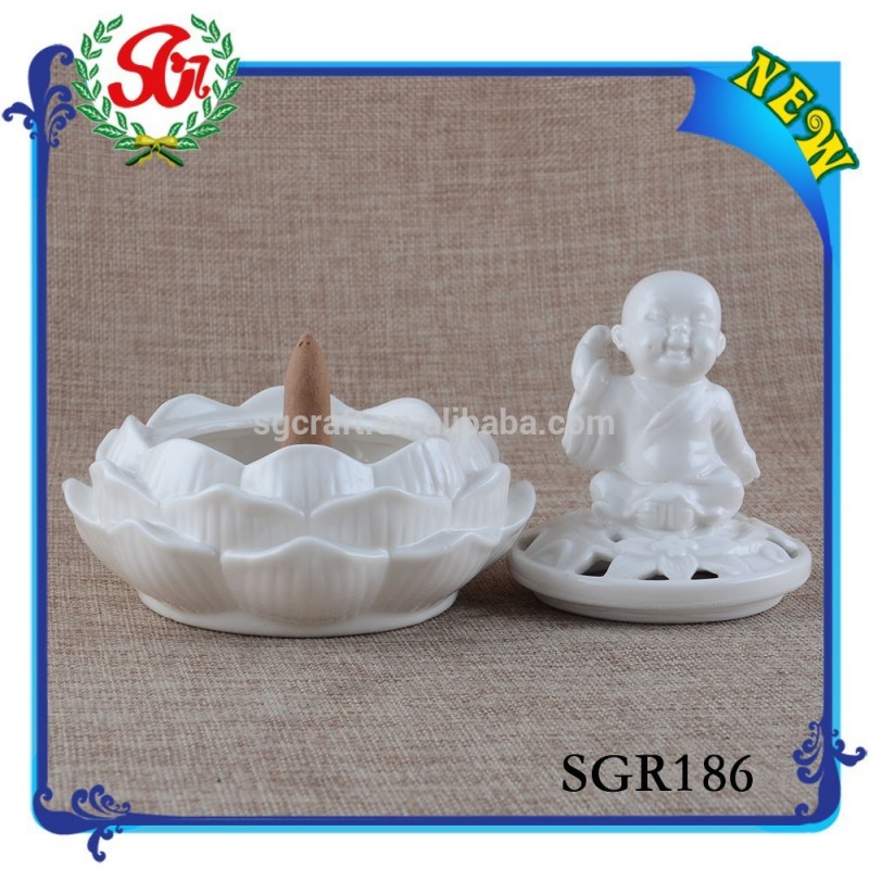 SGR186 2016典型的な蓮樹脂香炉仏ホルダー卸売-香炉問屋・仕入れ・卸・卸売り