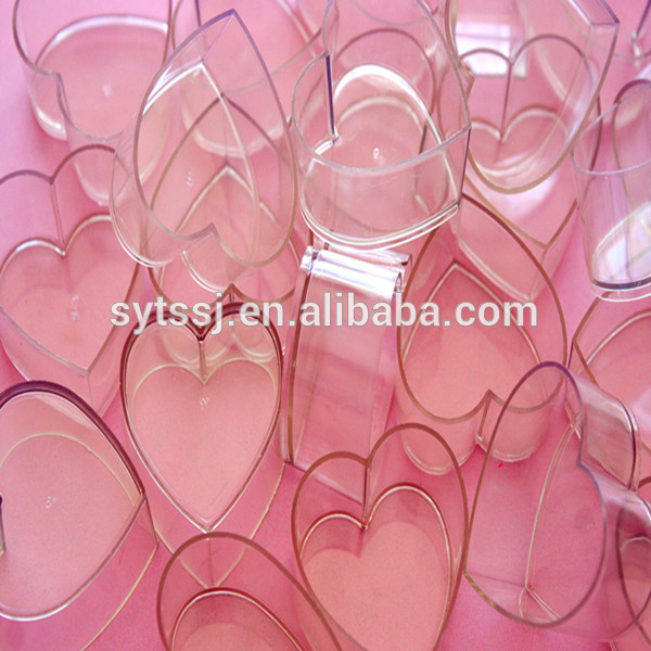 プラスチック製のキャンドルカップキャンドルホルダーハート形-キャンドルホルダー問屋・仕入れ・卸・卸売り