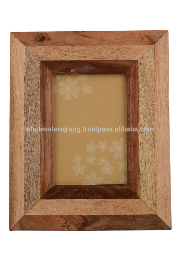Picture Photo Frame Ethnic Look Indian Wooden Fhoto Frame-フレーム問屋・仕入れ・卸・卸売り