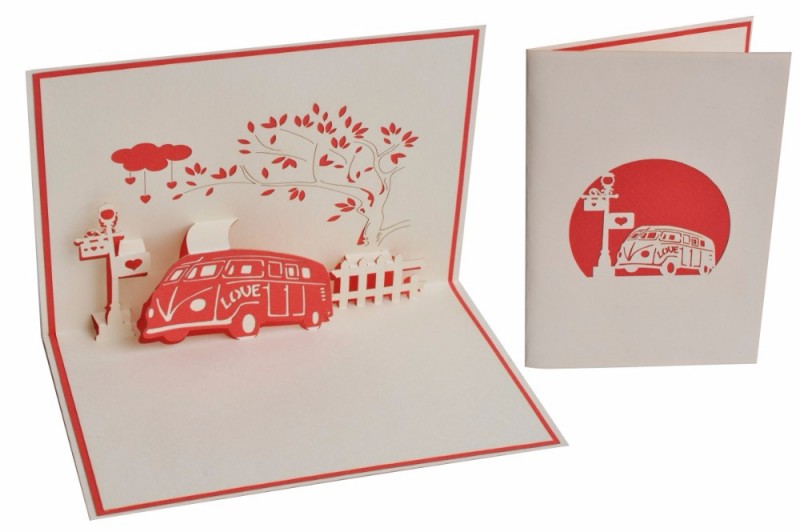 新しい デザイン愛グリーティングカード-バレンタイン ポップアップ カード の新製品NLV020-紙工芸品、ペーパークラフト問屋・仕入れ・卸・卸売り