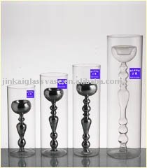 現代ガラス蝋燭ホールダー-キャンドルホルダー問屋・仕入れ・卸・卸売り