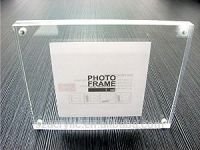 透明アクリル ウェディング ギフト ブロック フレーム アクリル megnet フォト フレーム-造花問屋・仕入れ・卸・卸売り