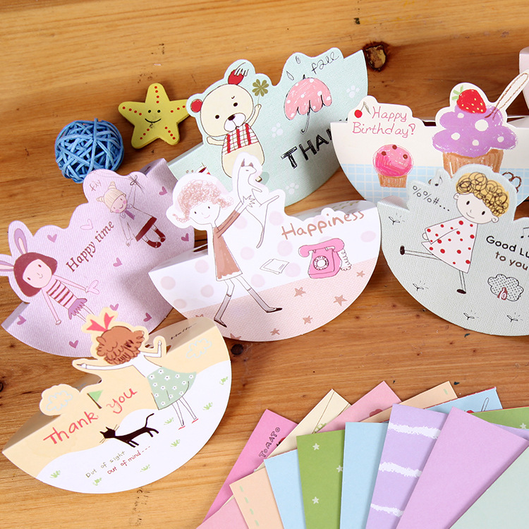 幸せな誕生日の招待カード-紙工芸品、ペーパークラフト問屋・仕入れ・卸・卸売り