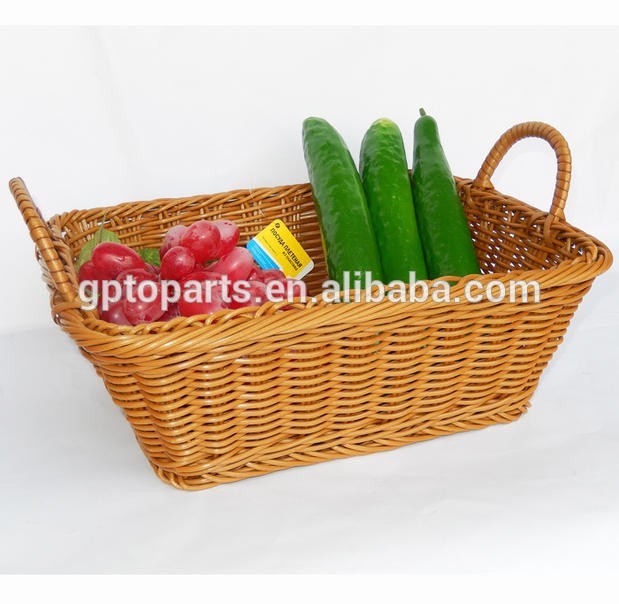 柳の家庭用ハンドメイドフルーツ/3pcs/set食品バスケット-民芸品問屋・仕入れ・卸・卸売り