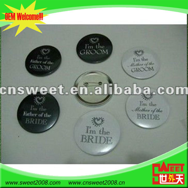 自由設計パーソナライズプロモーション金属カスタムボタンのバッジ-金属工芸品問屋・仕入れ・卸・卸売り