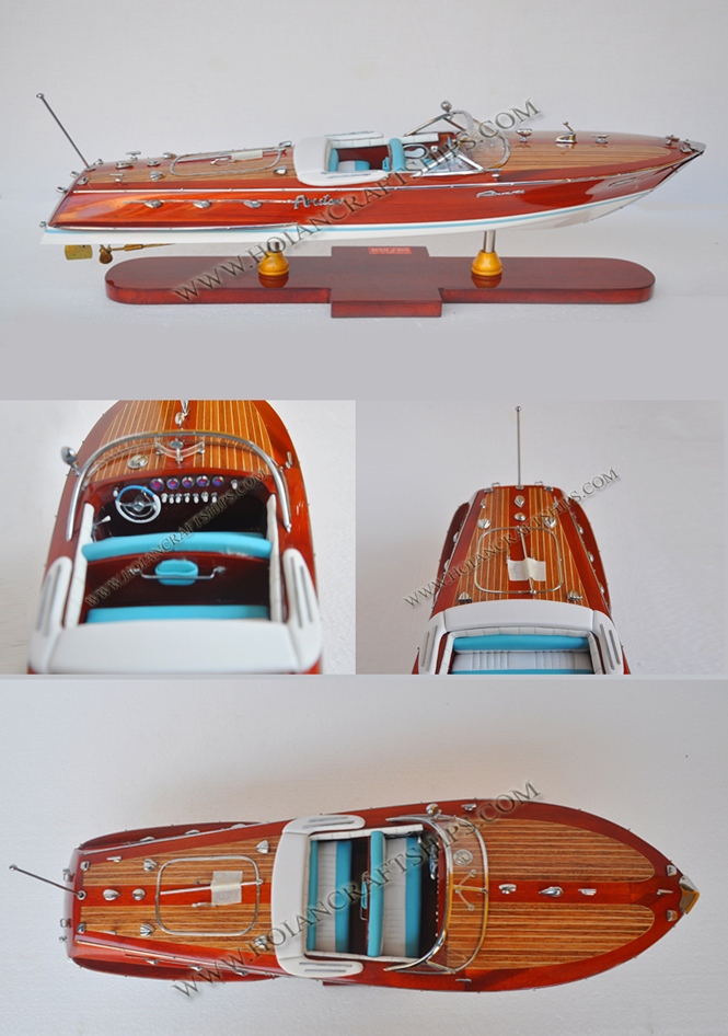 Riva アリストン スピード ボート 、 ファースト クラス の品質の製品から ベトナム-モデル船手作り-芸術コレクター商品問屋・仕入れ・卸・卸売り