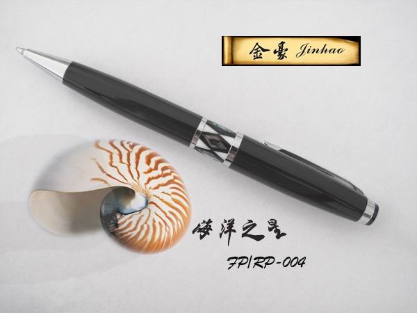 天然シェル付きギフトボールペン-航海上の工芸問屋・仕入れ・卸・卸売り