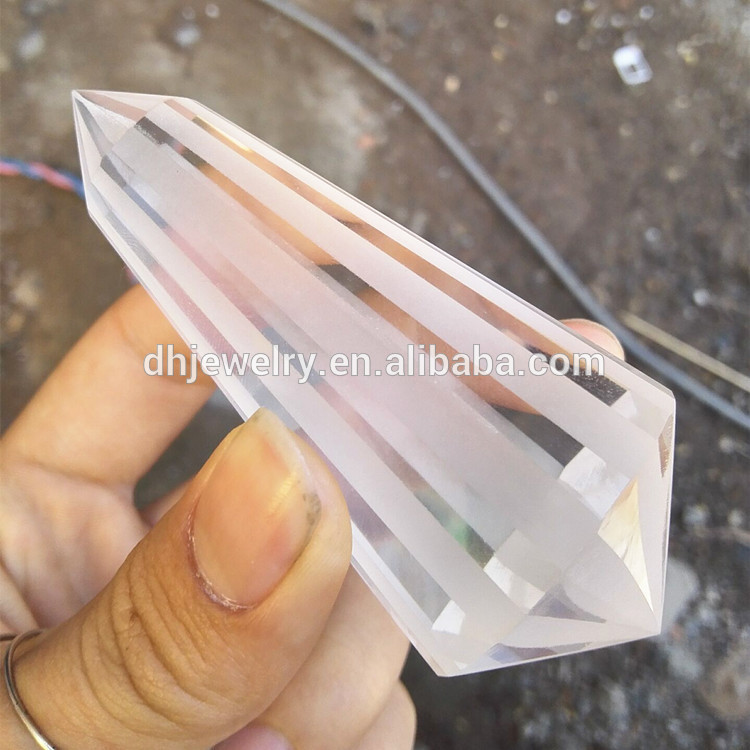 24側面新しい到着自然vogel水晶heallingポイントナチュラルクリア水晶wandポイント-クリスタル製品問屋・仕入れ・卸・卸売り
