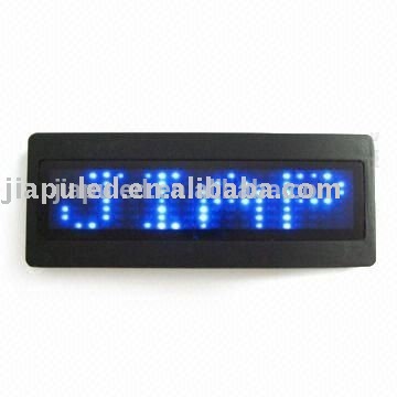 スクロールledメッセージの車のバッジエンブレム-金属工芸品問屋・仕入れ・卸・卸売り