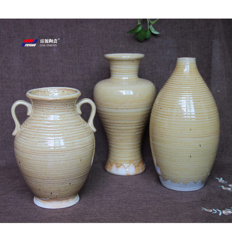 現代と白の磁器花瓶付きフラワー装飾-航海上の工芸問屋・仕入れ・卸・卸売り