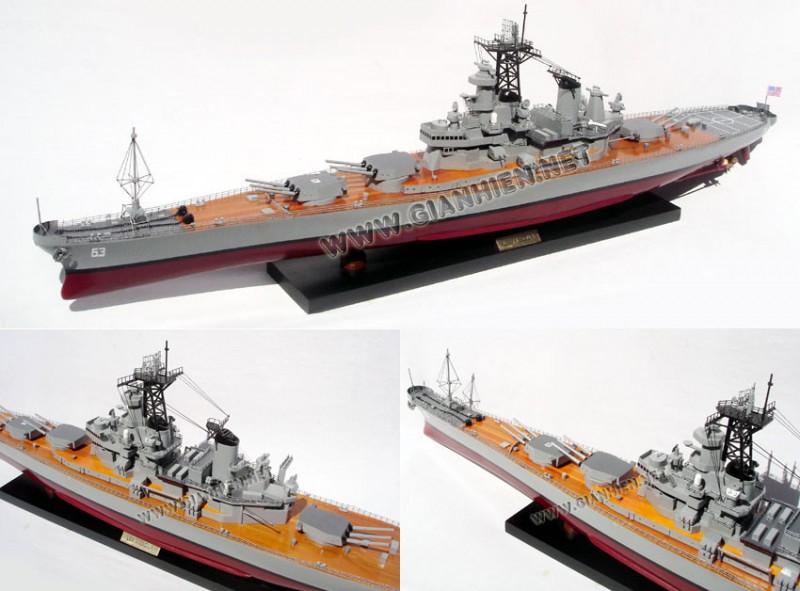 Ussミズーリ木製戦艦モデルの木製戦争船装飾-芸術コレクター商品問屋・仕入れ・卸・卸売り