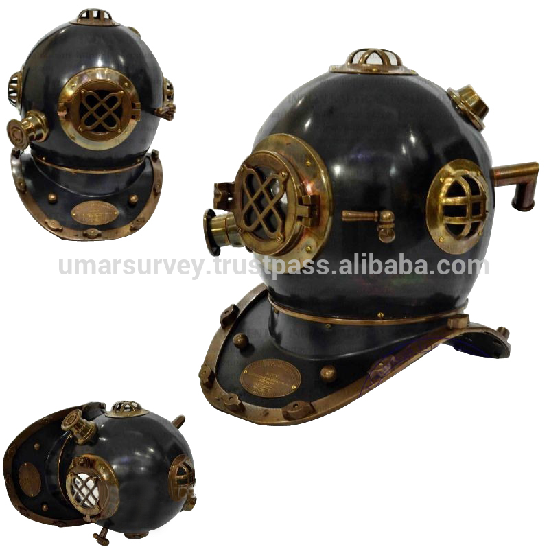 アンティーク航海ダイビング真鍮ヘルメット-金属工芸品問屋・仕入れ・卸・卸売り