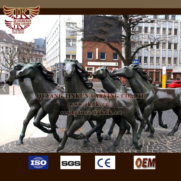 青銅の馬の彫刻のストリート用30年ファウンドリの装飾-芸術コレクター商品問屋・仕入れ・卸・卸売り