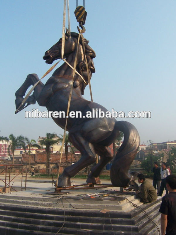 鍛造銅gardern装飾馬の彫刻-彫刻工芸品問屋・仕入れ・卸・卸売り