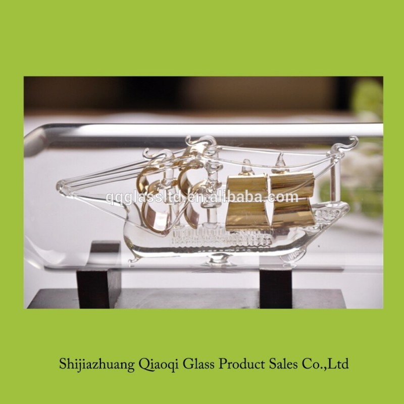 ガラス帆船でクリアガラスボトル用ホームデコレーションギフト-芸術コレクター商品問屋・仕入れ・卸・卸売り